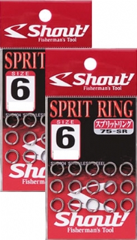 Argola Shout Split Ring 75-SR N 5 74lbs