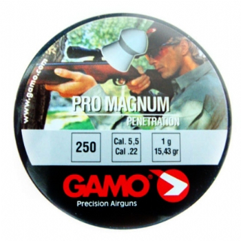 Chumbinho Gamo Pro Magnum 5,5MM - 250 Unidades