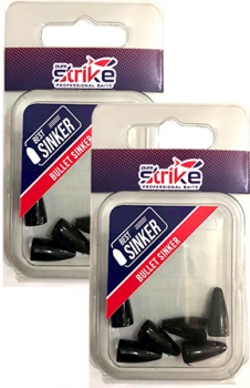 Peso Pure Strike Bullet Sinker 7,5g 6 Unidades
