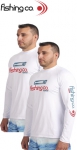 Camiseta Fishing CO Bsica - Branco