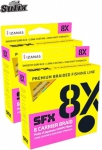 Linha Sufix SFX 8X Braid Multi Color 0,20mm 300mts